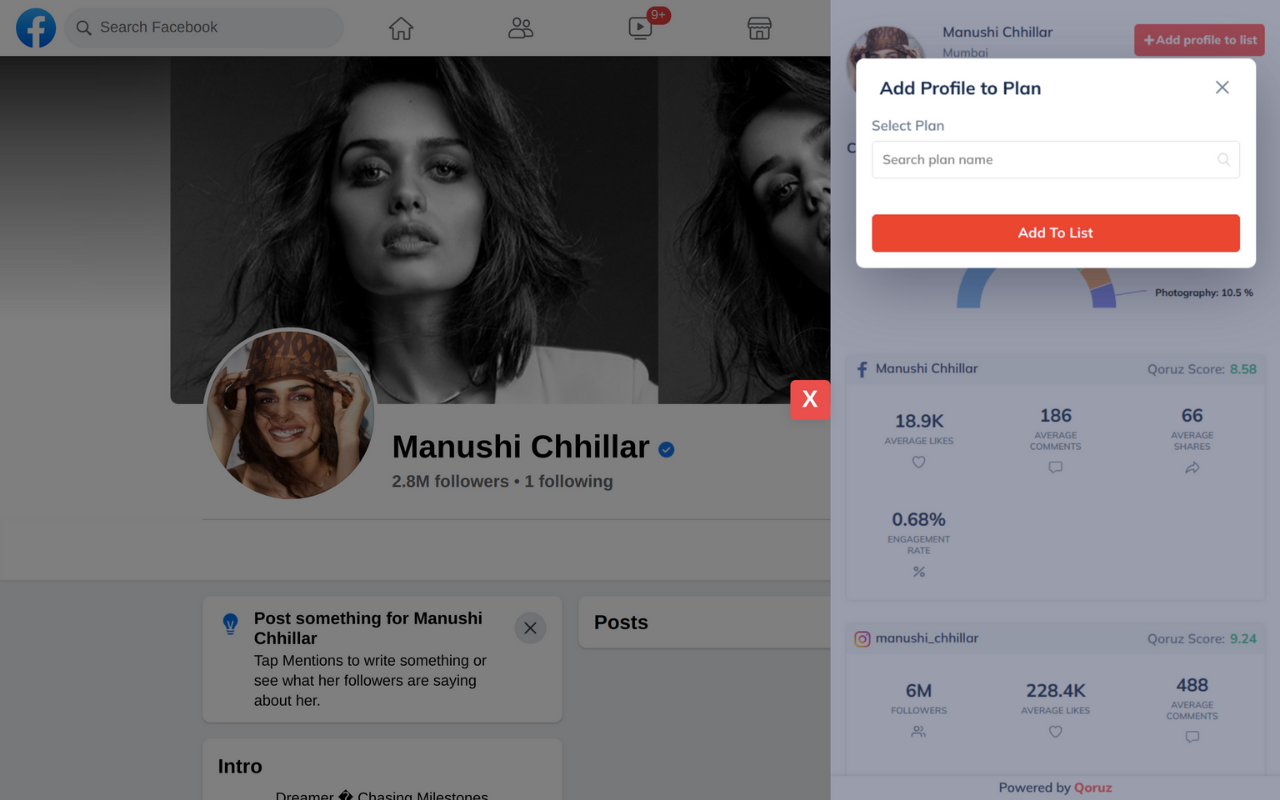 Qoruz - Influencer Discovery & Outreach Tool截图1