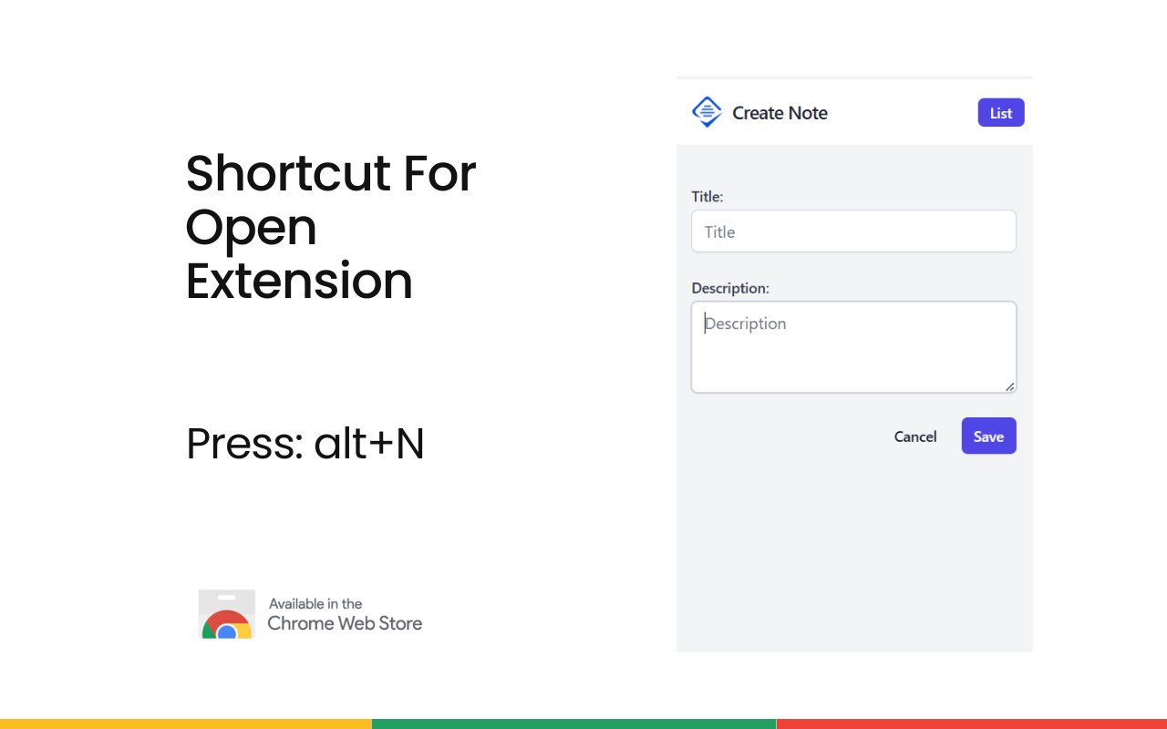 Browser Note - no more random sticky notes!截图1