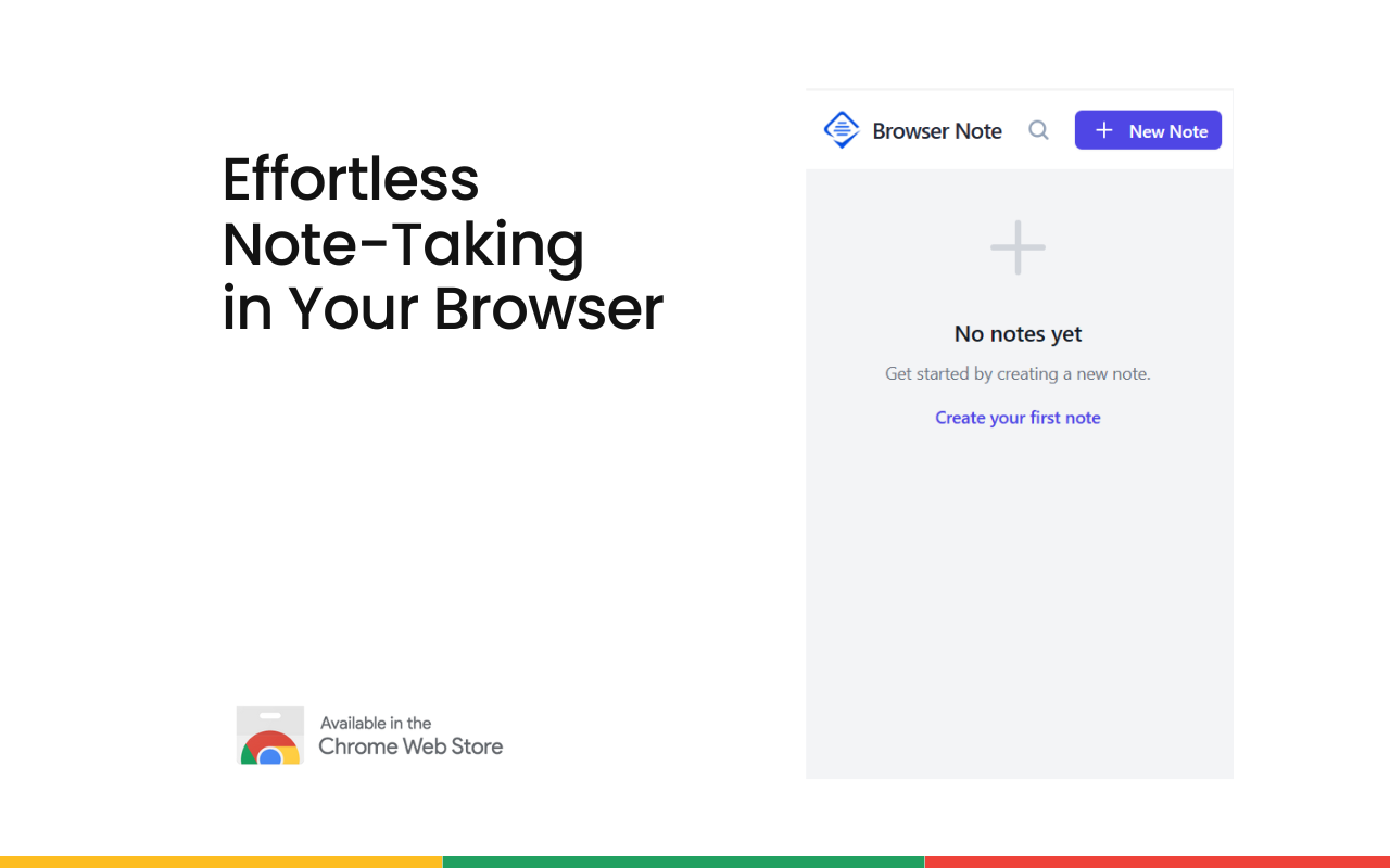 Browser Note - no more random sticky notes!截图4
