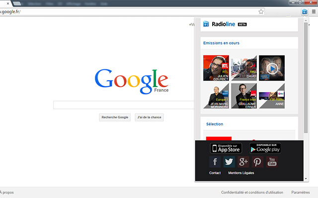 Radioline extension截图2
