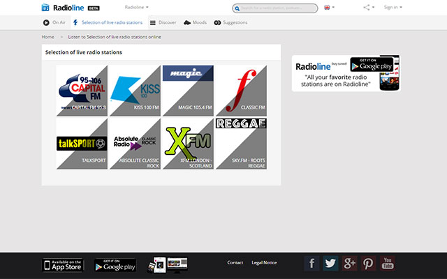 Radioline extension截图3