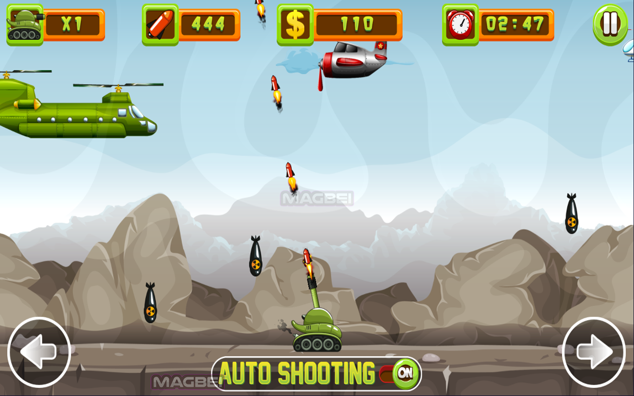 Tank Defender 游戏 - 离线运行截图1