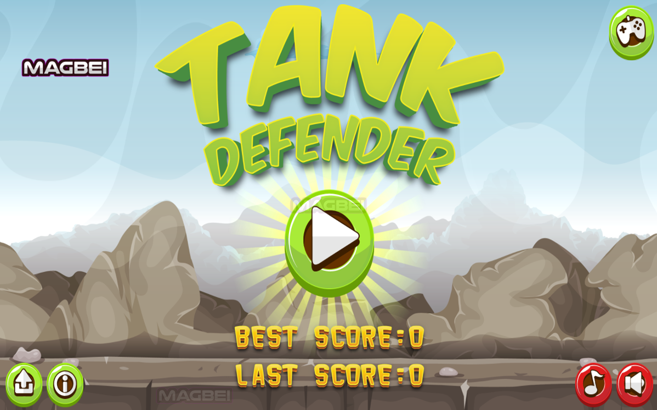 Tank Defender 游戏 - 离线运行截图2