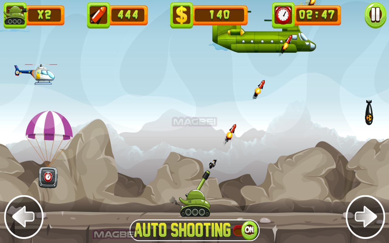 Tank Defender 游戏 - 离线运行截图5