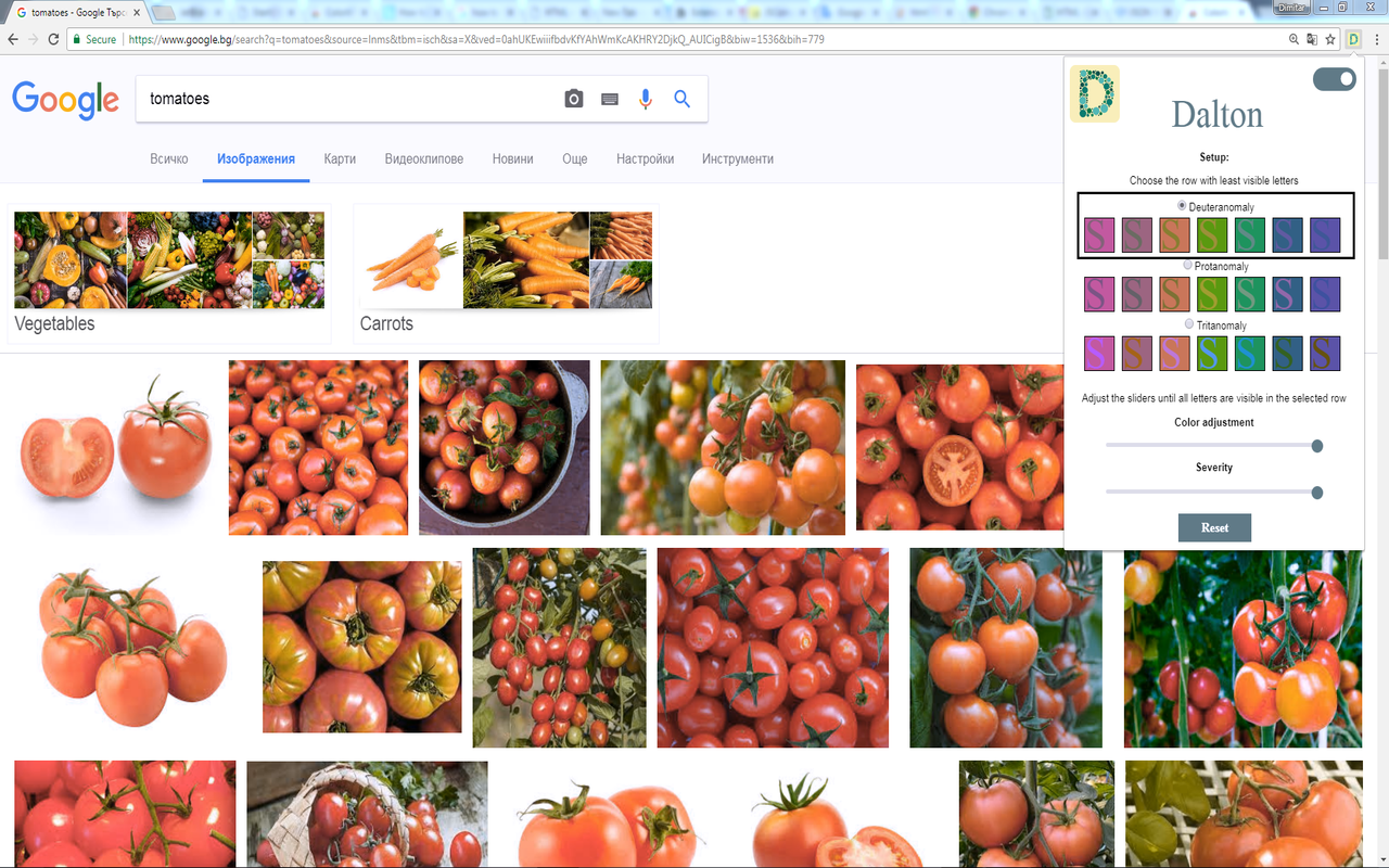 Colorblind - Dalton for Google Chrome截图2