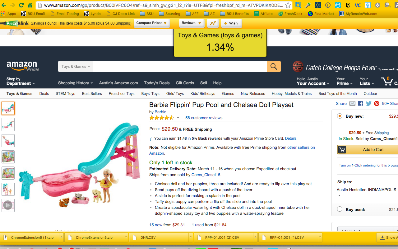 Amazon Rank Chrome Extension截图1