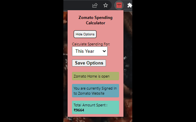 zomato-spending-calculator截图2