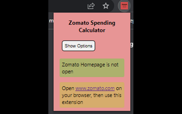 zomato-spending-calculator截图3