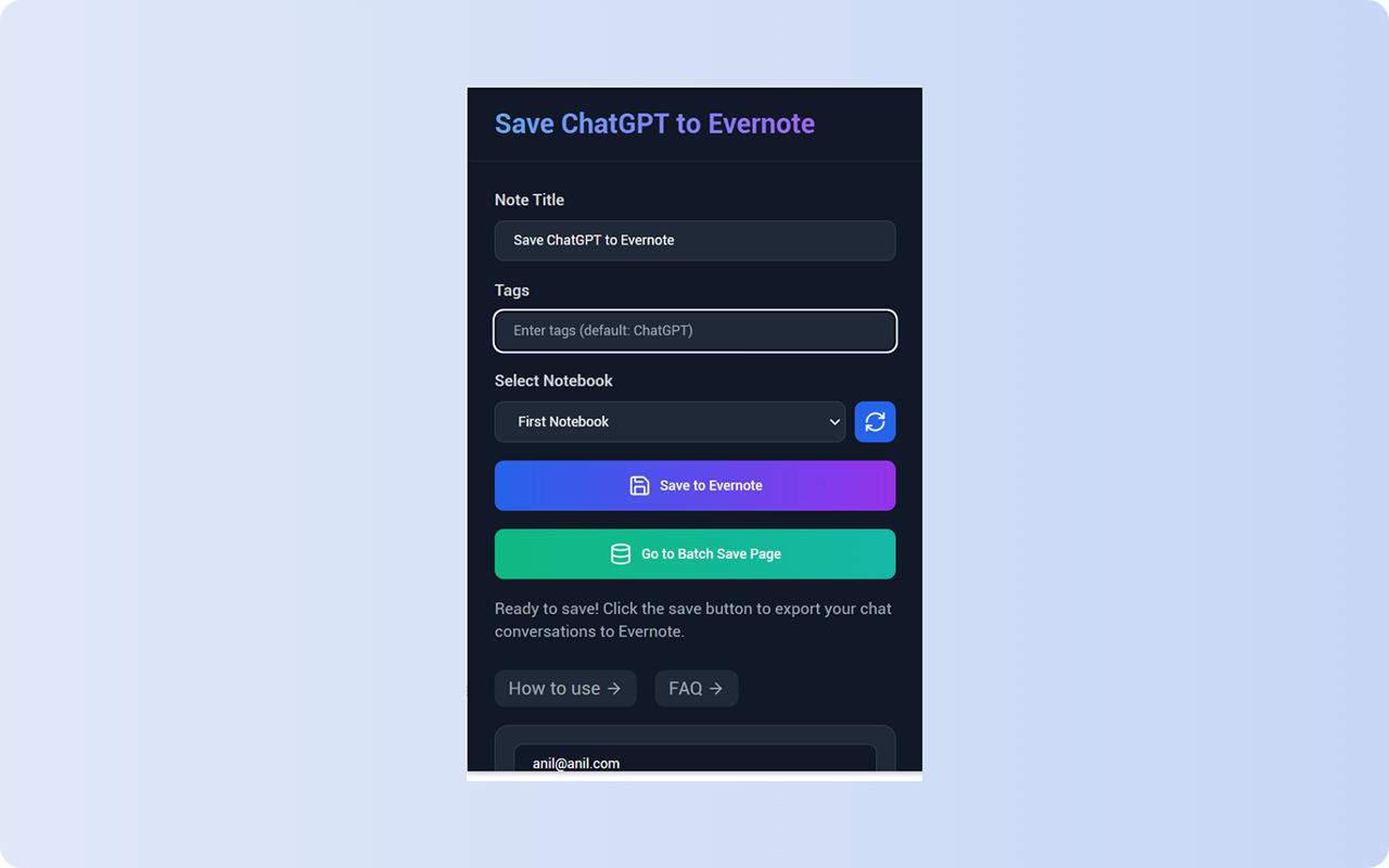 保存 ChatGPT 聊天记录 to evernote截图3