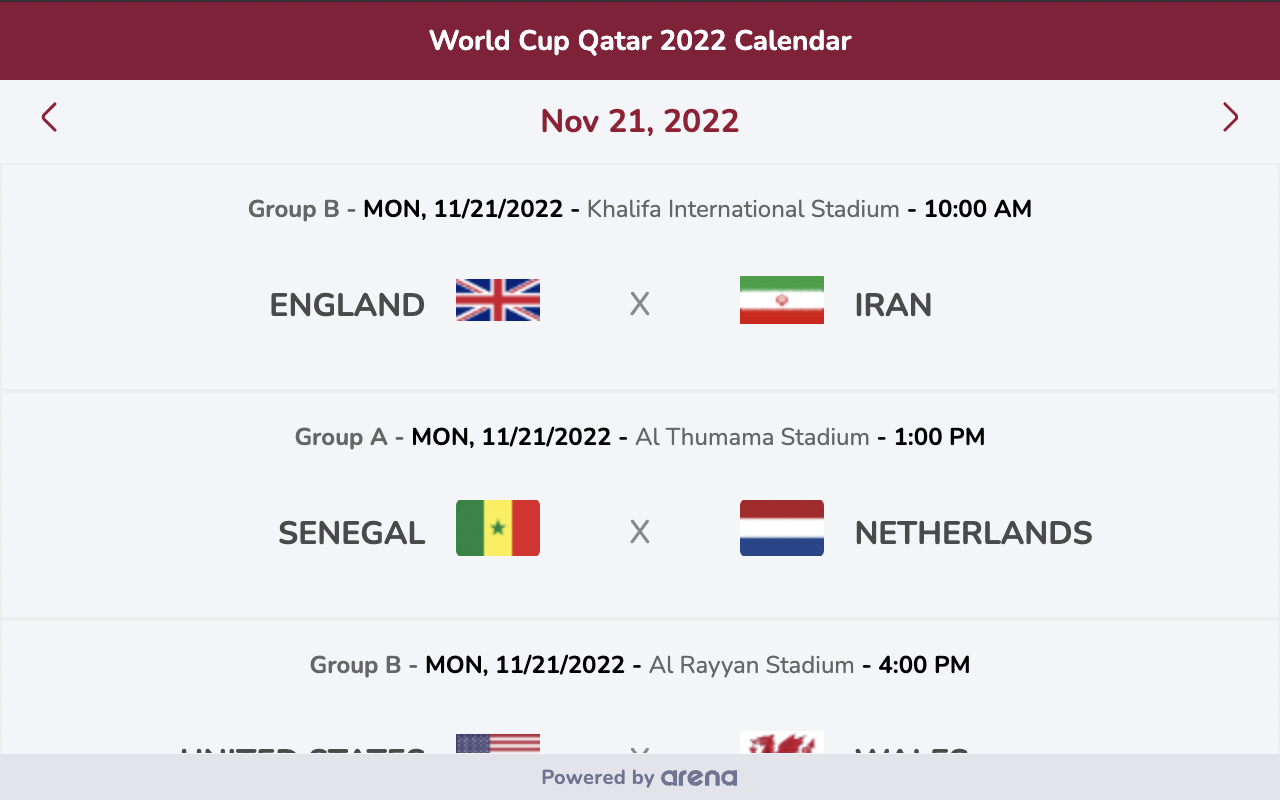 World Cup Qatar 2022截图4