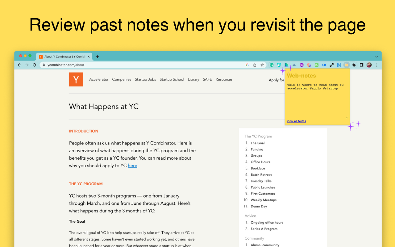 Web Sticky Notes截图1