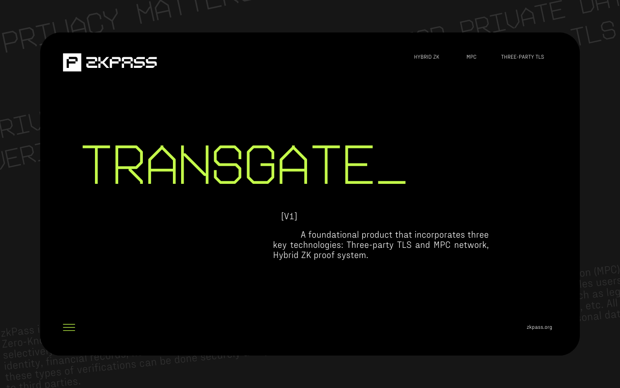zkPass TransGate截图2