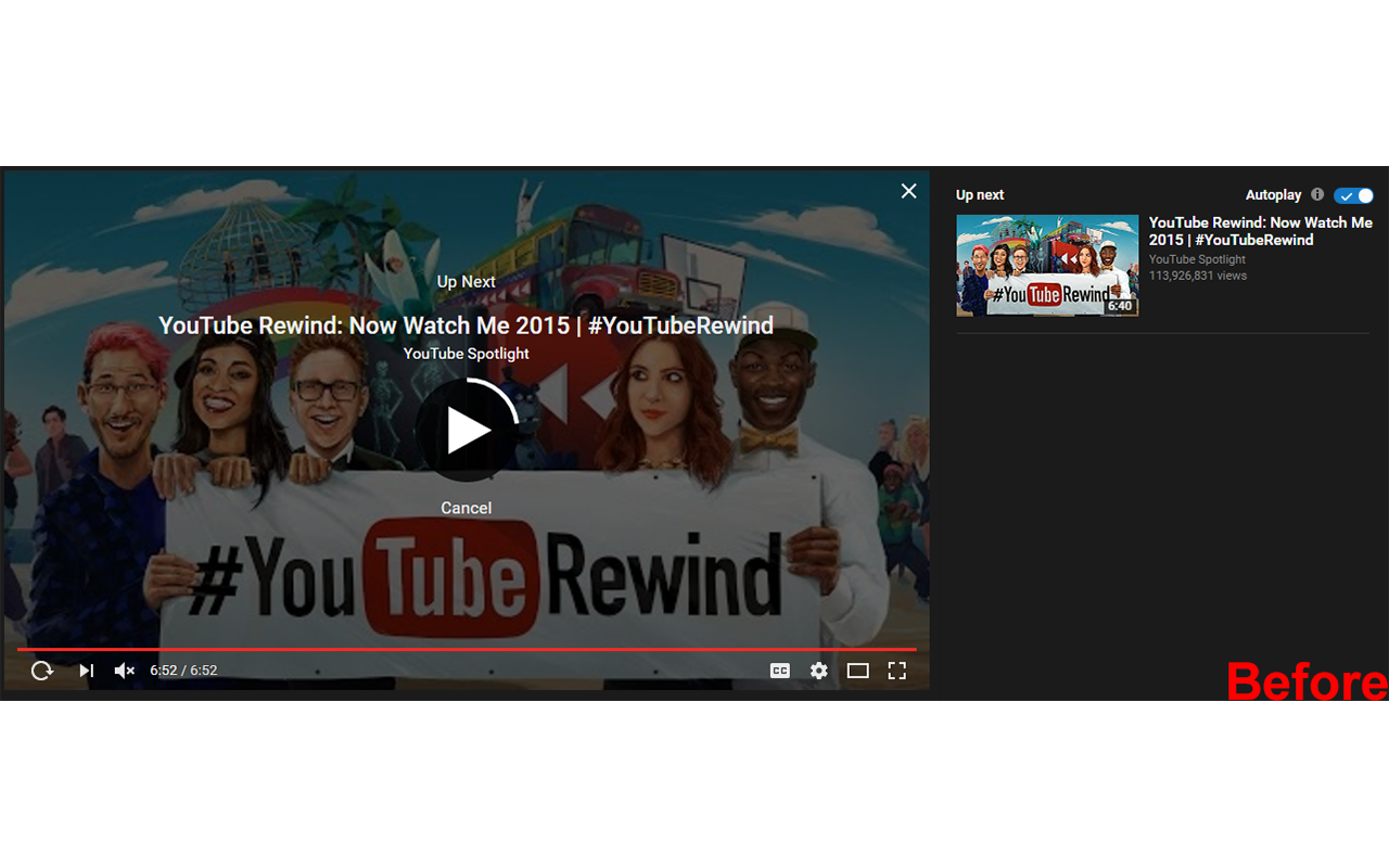 Remove YouTube Autoplay截图1