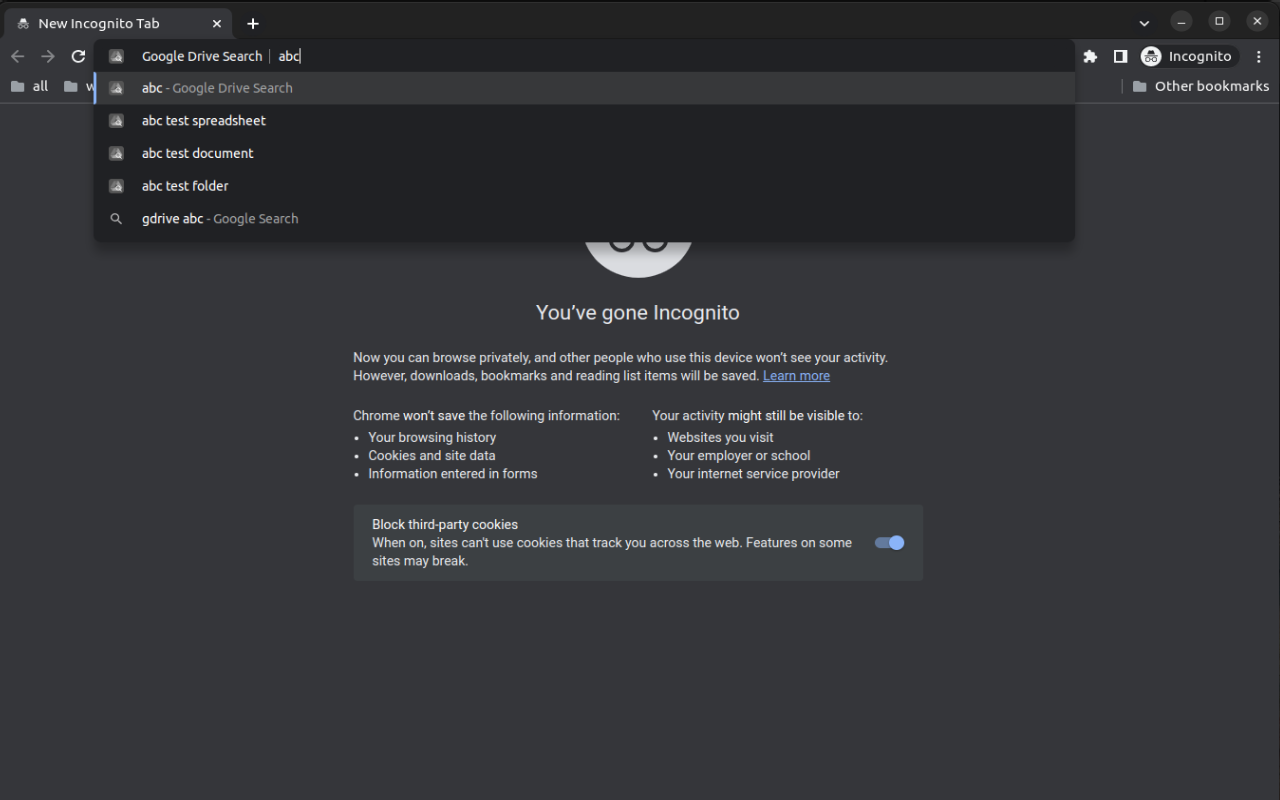 Google Drive Quick Search截图1