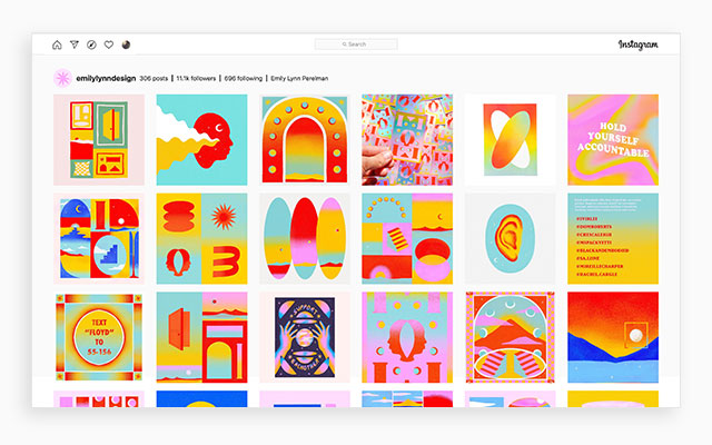 Browse Instagram as an inspirational board截图3