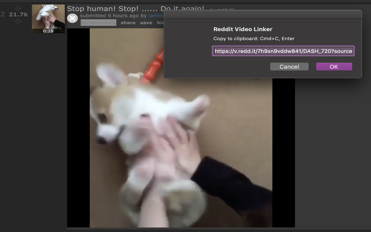 Reddit Video Linker截图1