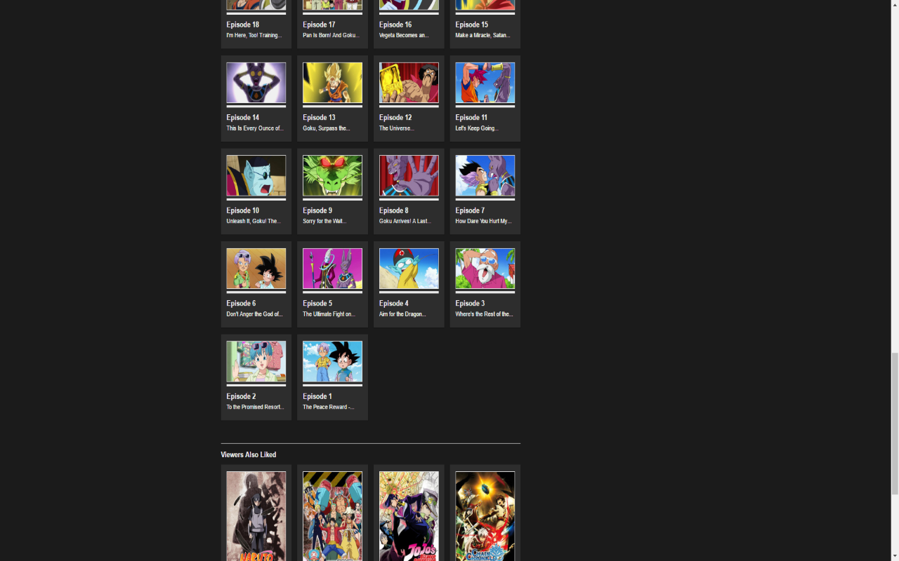 Dark Skin For Crunchyroll截图5