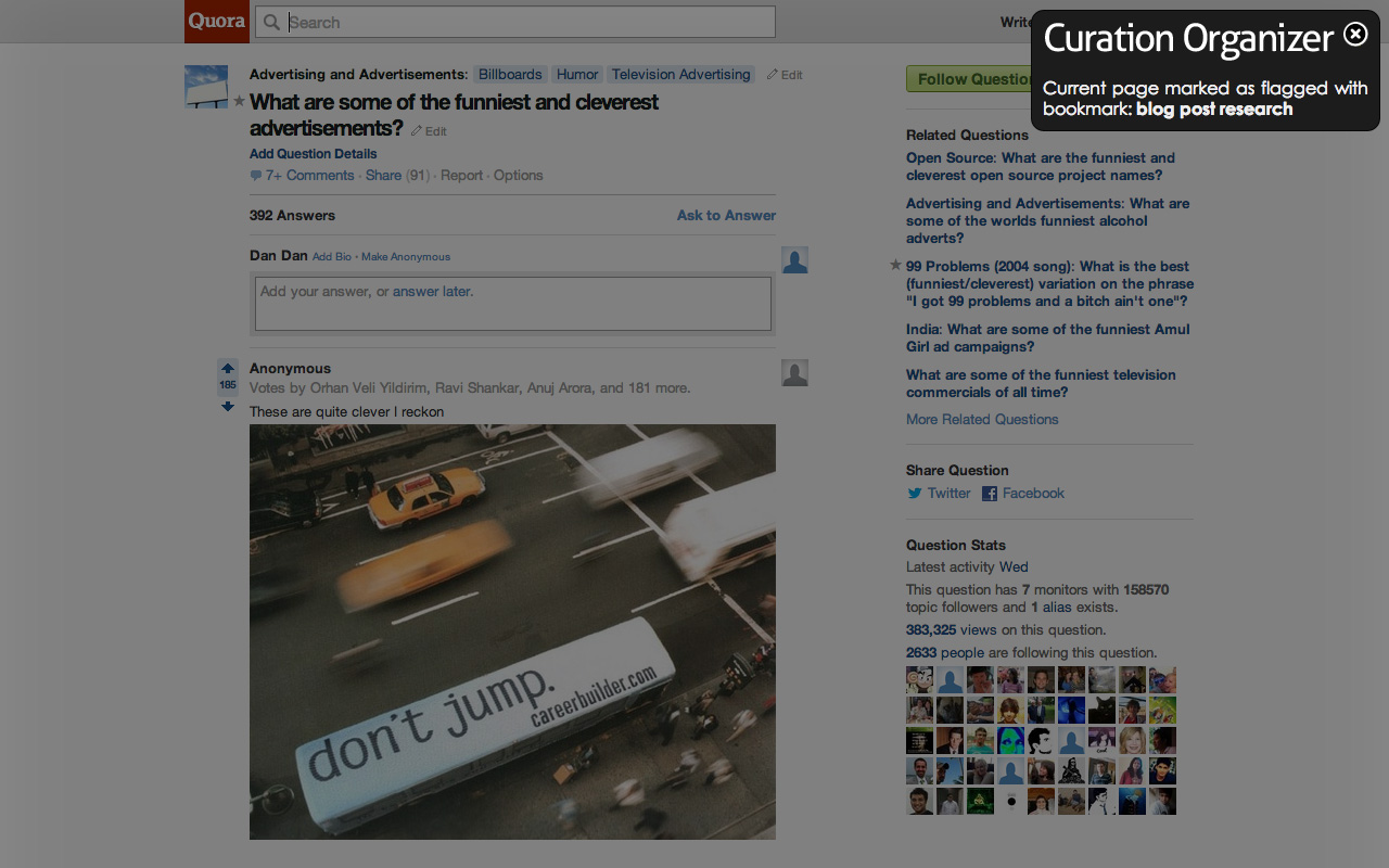 Curation Organizer截图2