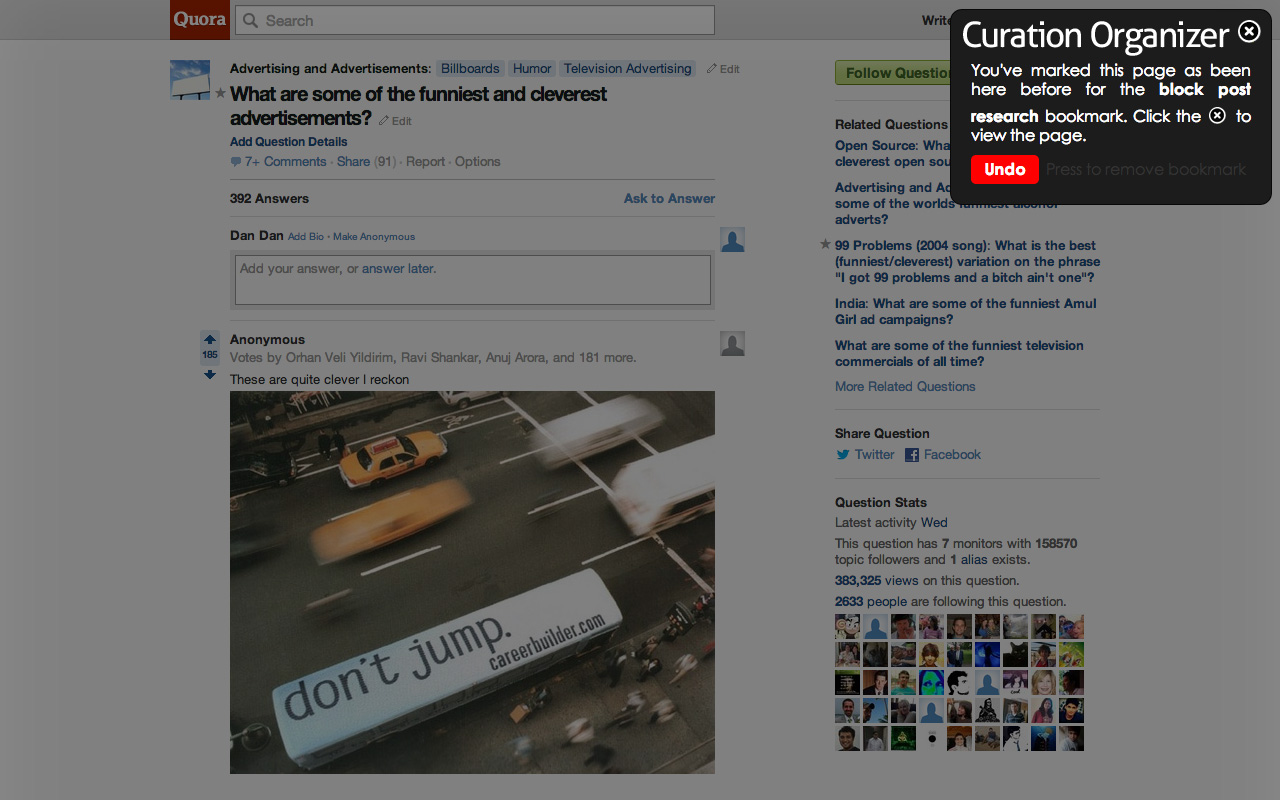Curation Organizer截图3
