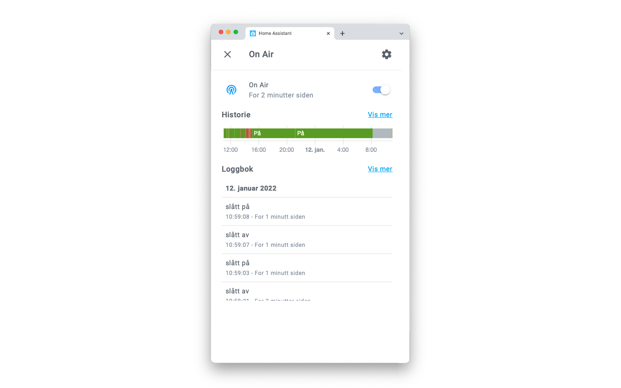 Home Assistant Mute Switch截图2