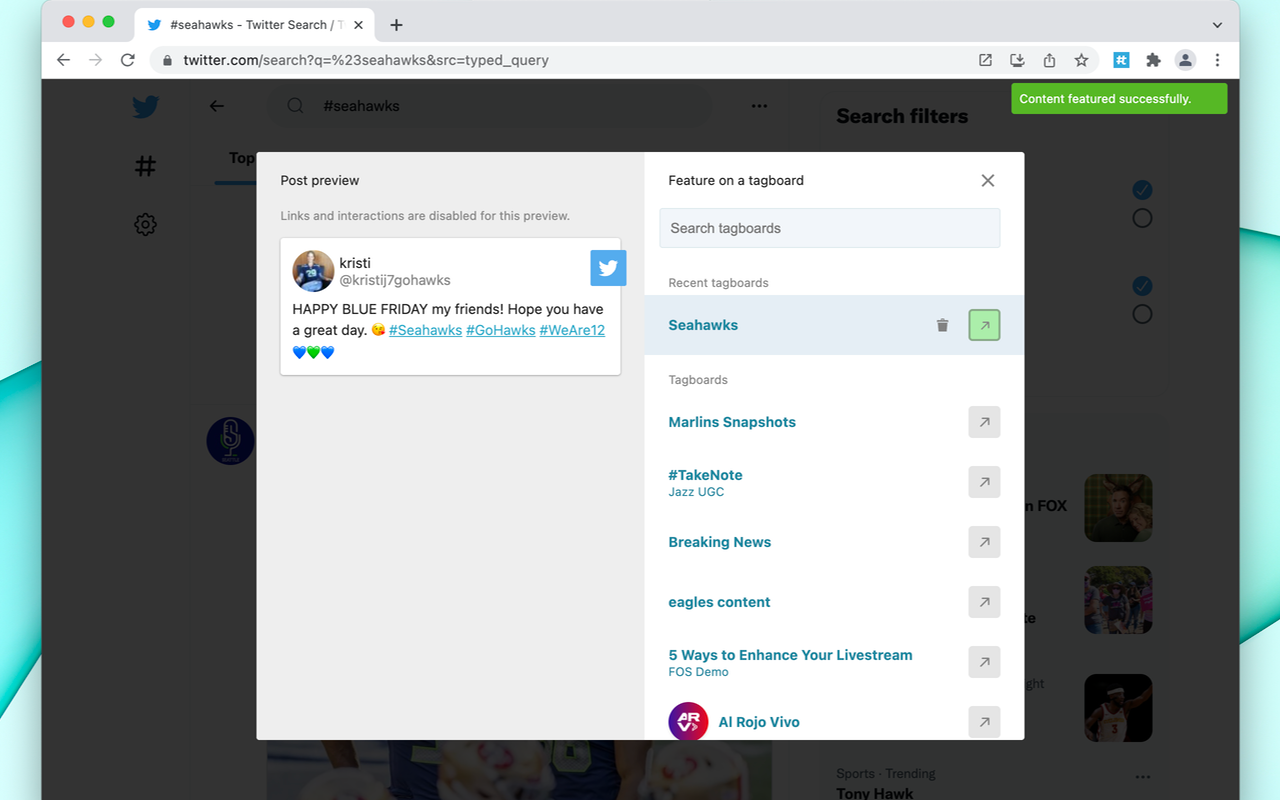 Tagboard Curate截图4