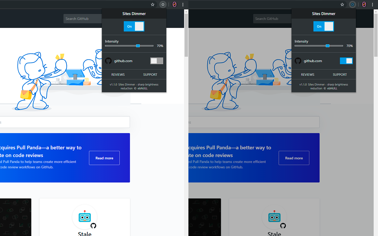 Sites Dimmer - sharp brightness reduction截图2