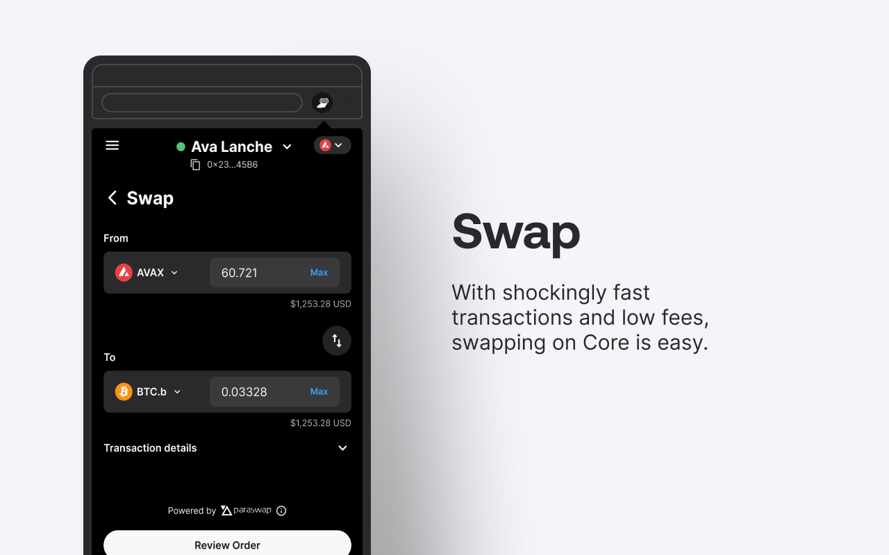 Core | Crypto Wallet & NFT Extension截图1