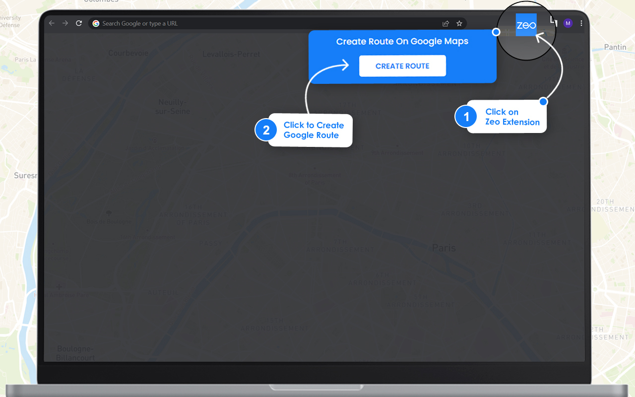 Free Route Planner for Google Maps截图4