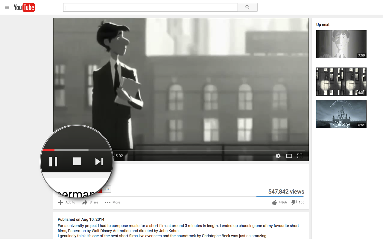 YouTube™ Stop Button截图1