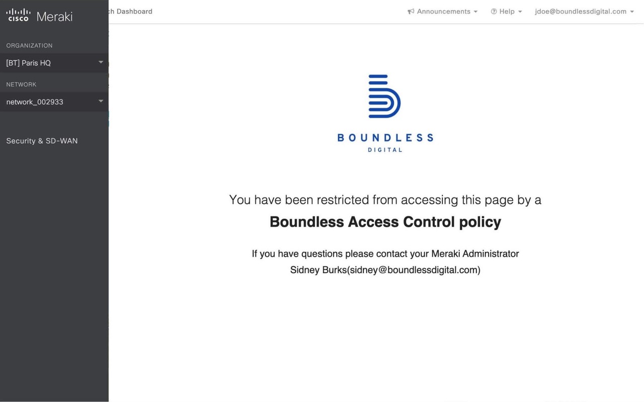 Boundless Digital for Meraki截图1