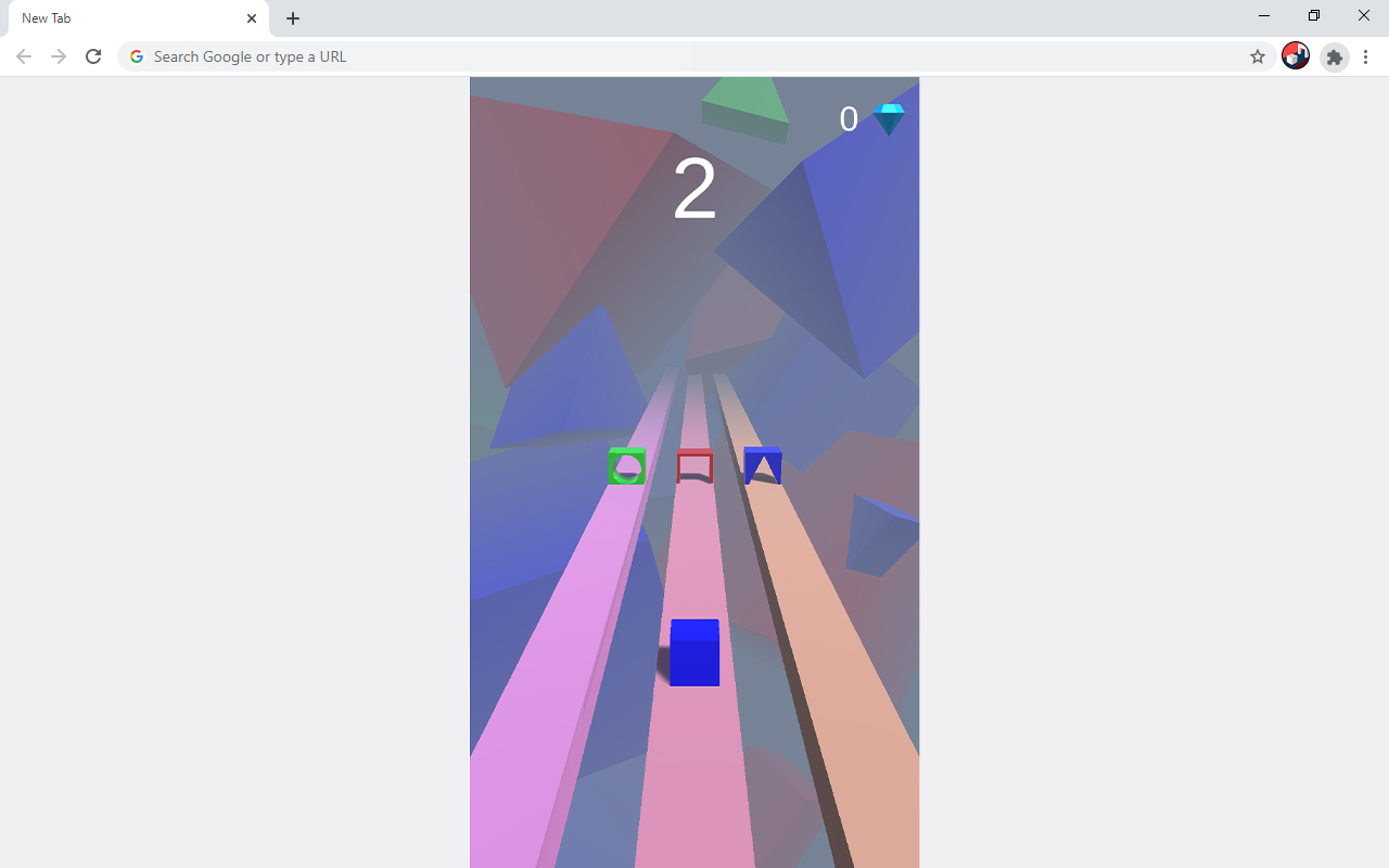 Shape Shift Parkour Game截图1