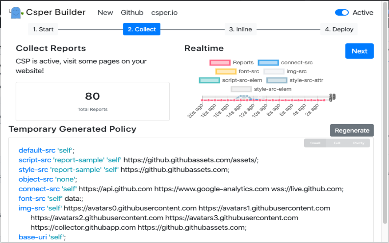 Content Security Policy (CSP) Generator截图3