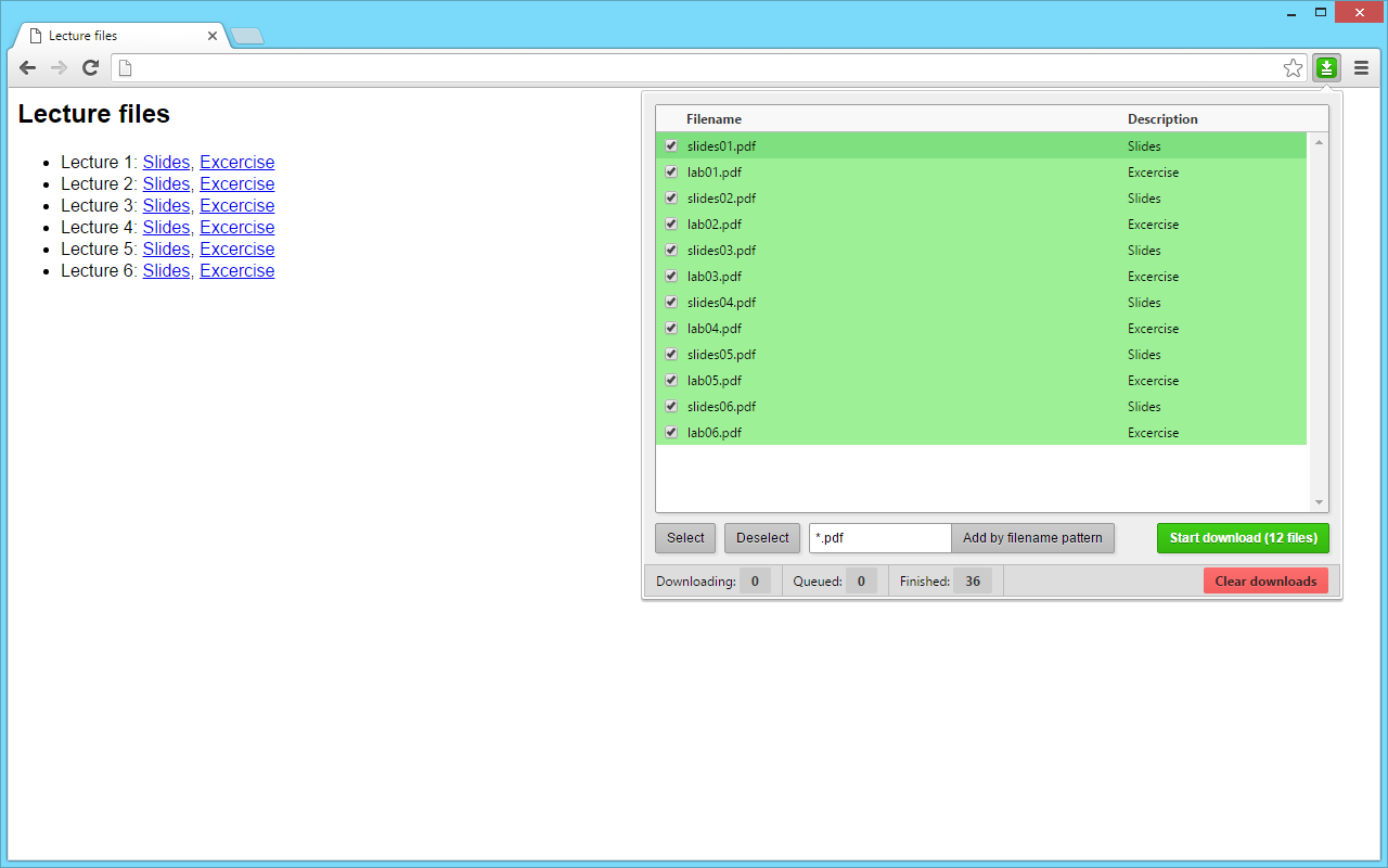 Batch Link Downloader截图1