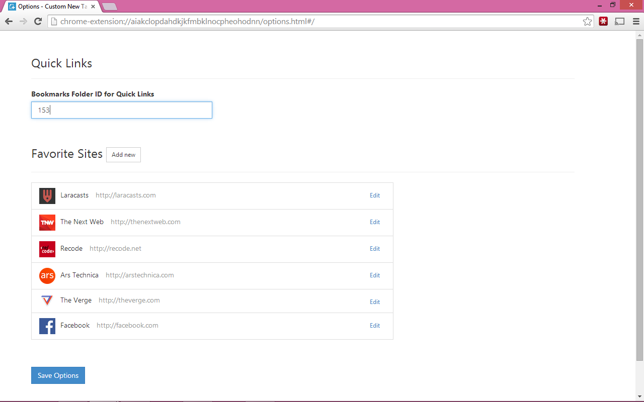 Custom New Tab截图3
