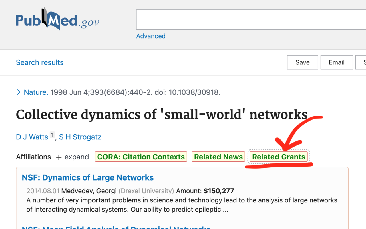 CORA: Understand PubMed Citation Contexts截图2