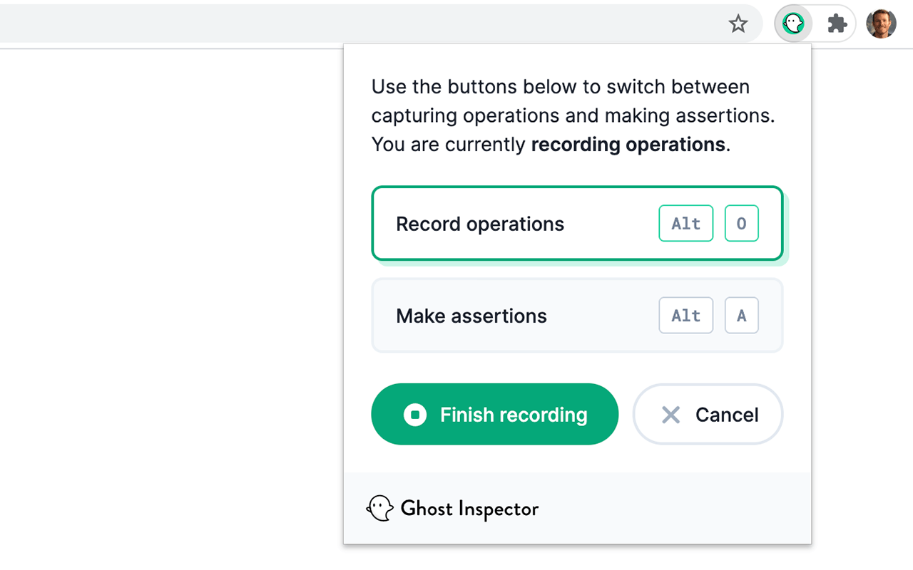 Ghost Inspector - Web Test Recorder截图5