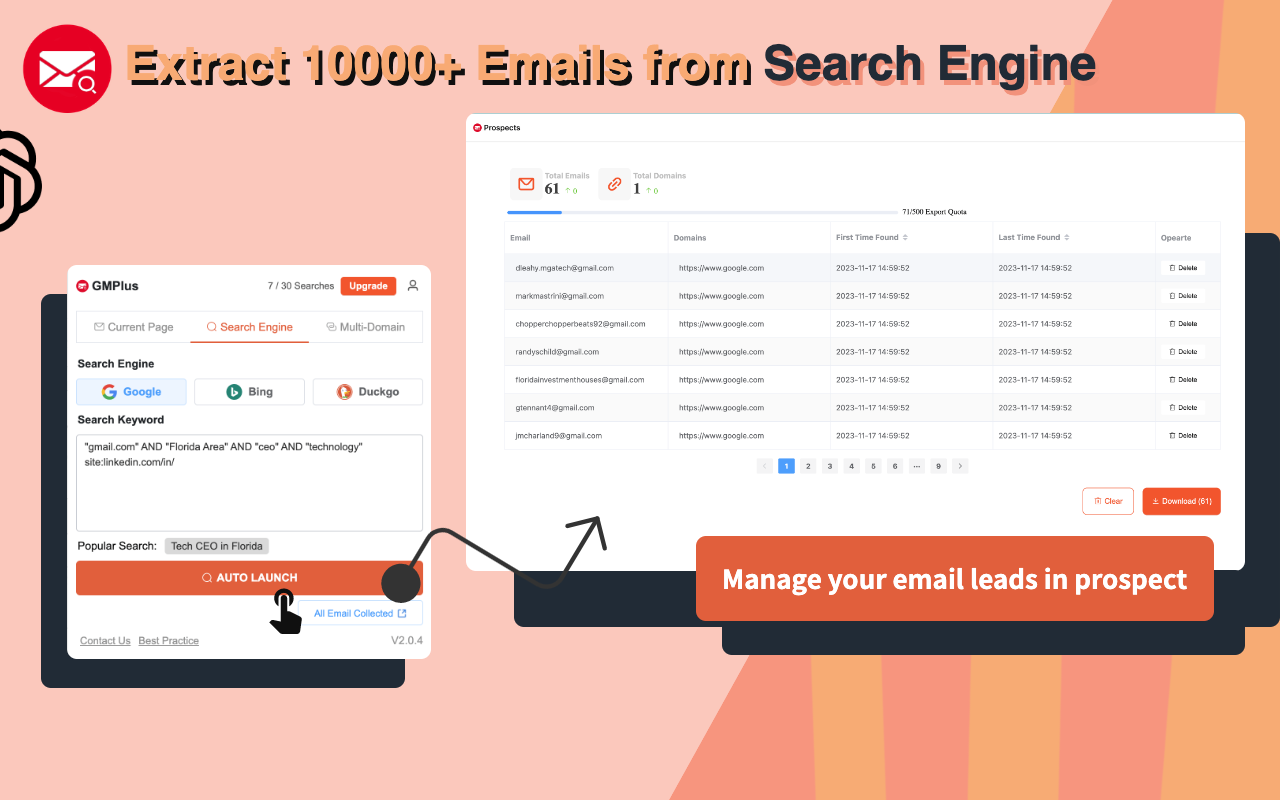 Email Finder & Email Hunter截图3