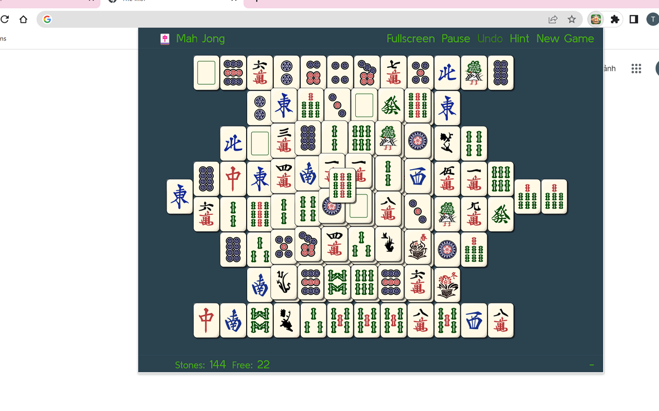 Free Mahjong Solitaire Game截图1