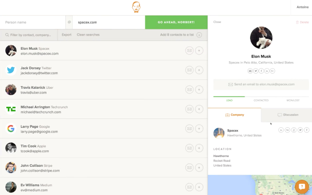 Email Finder by VoilaNorbert截图4