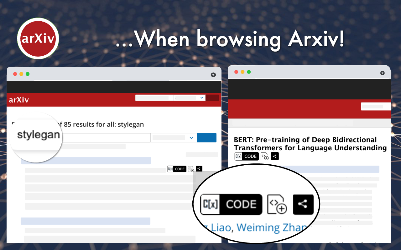 AI Code Finder, Alerts, Ask Questions about Papers: CatalyzeX截图1