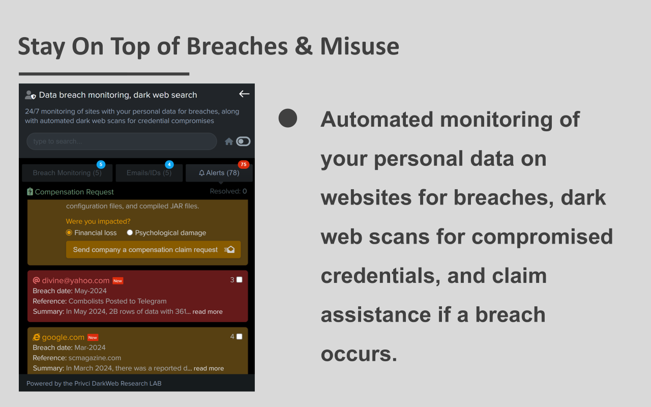Privci.io: Smart Personal Data Manager截图5