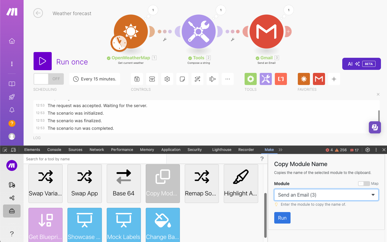 Make DevTool截图5