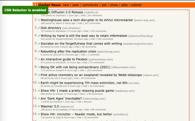 CSS Selector截图1