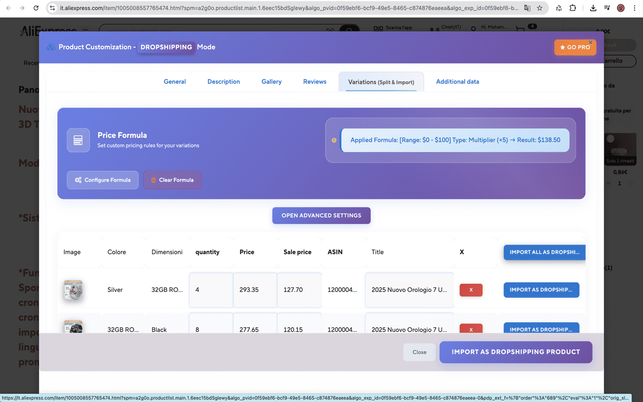 Sharkdropship for Temu, AliExpress, eBay,Amazon,Etsy截图1