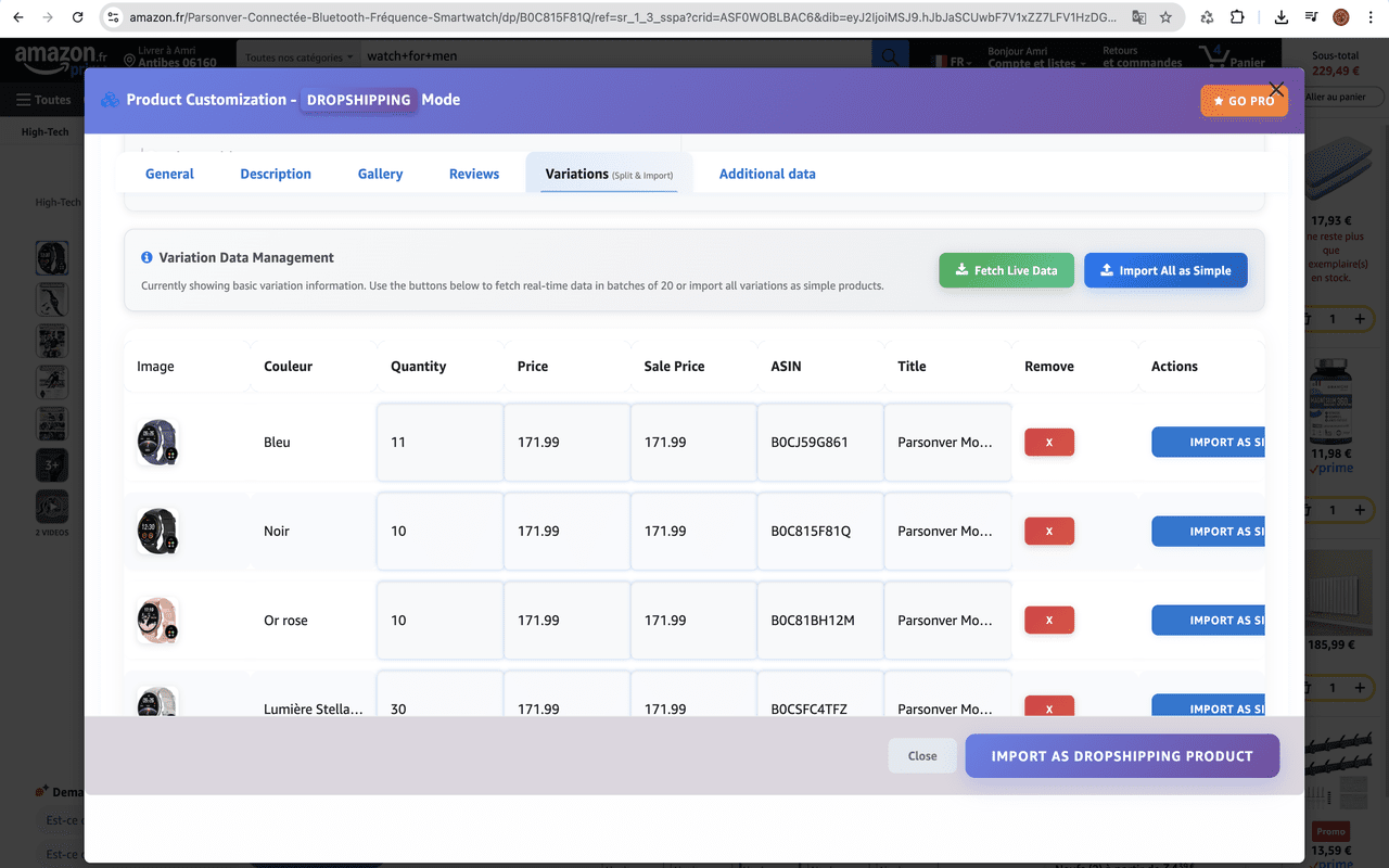 Sharkdropship for Temu, AliExpress, eBay,Amazon,Etsy截图3