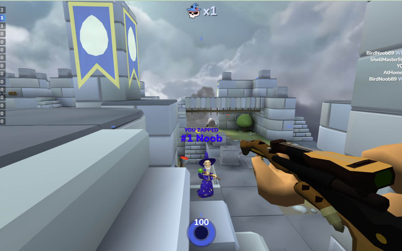 Blue Wizzard Digital | Shell Shockers Theme截图1