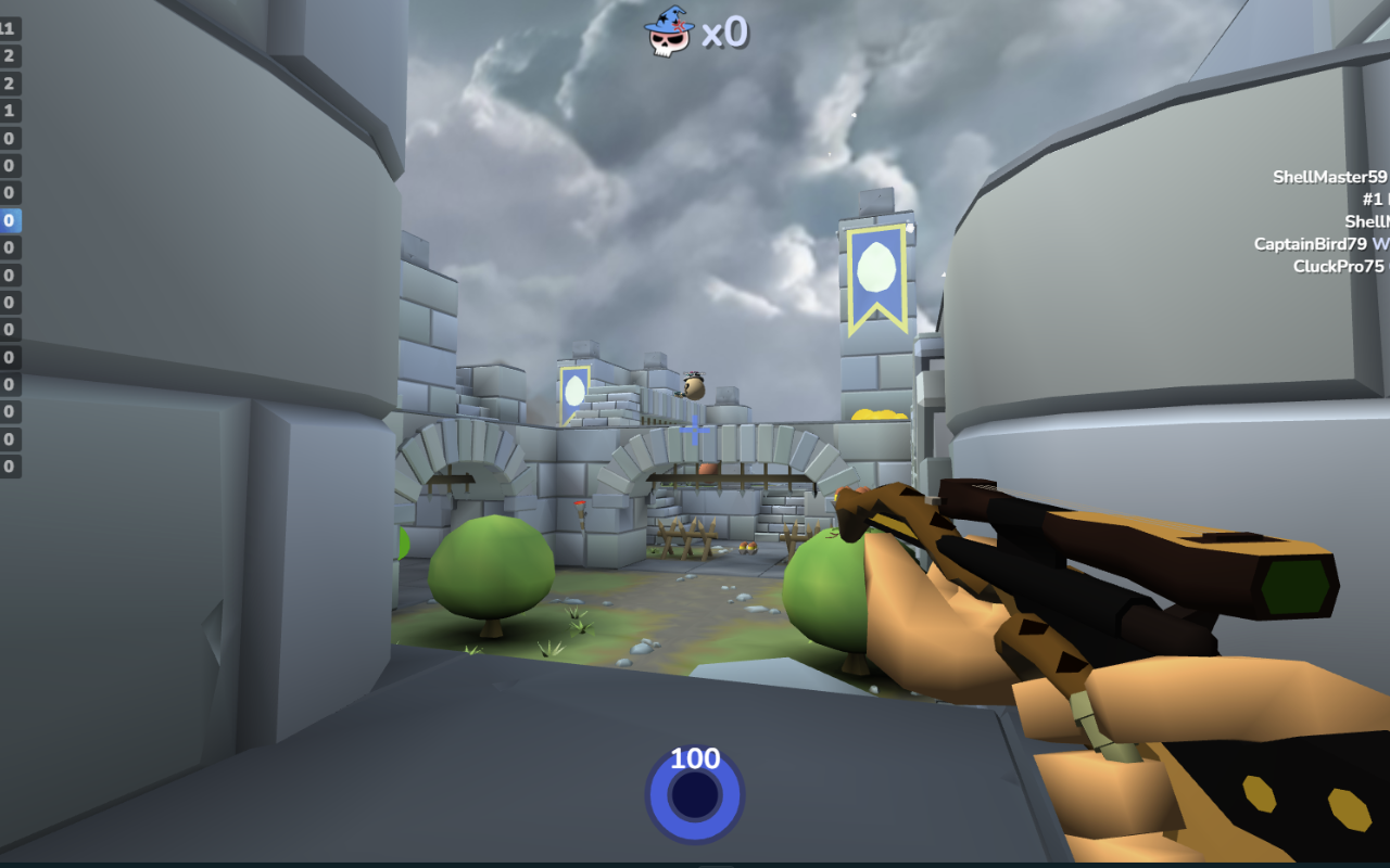 Blue Wizzard Digital | Shell Shockers Theme截图6