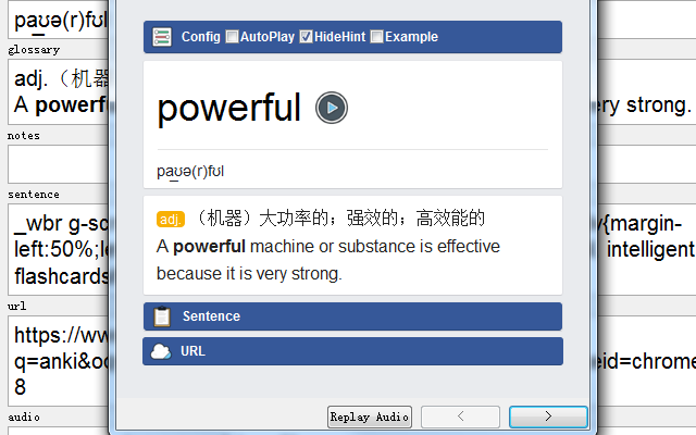 Anki 划词制卡助手截图1