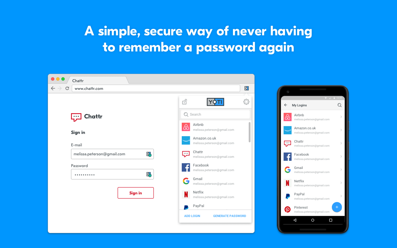 Yoti Password Manager截图2