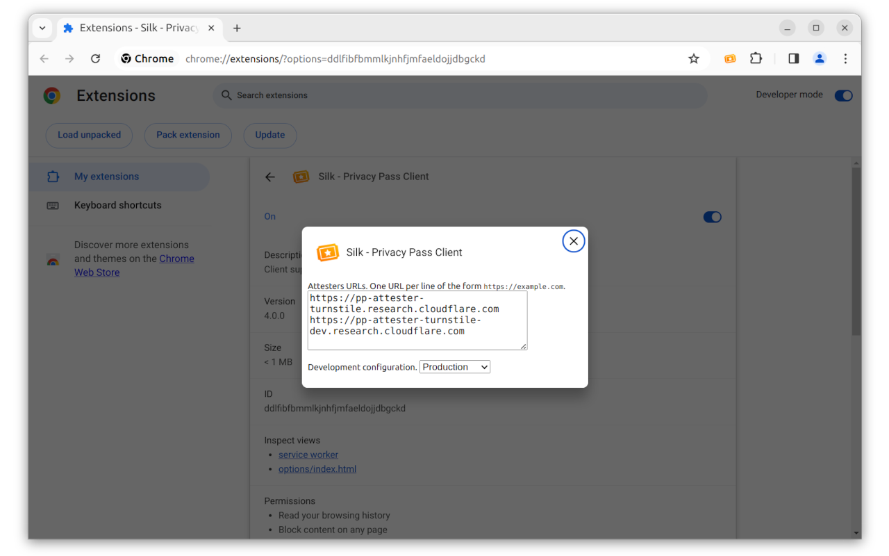 Silk - Privacy Pass Client截图3